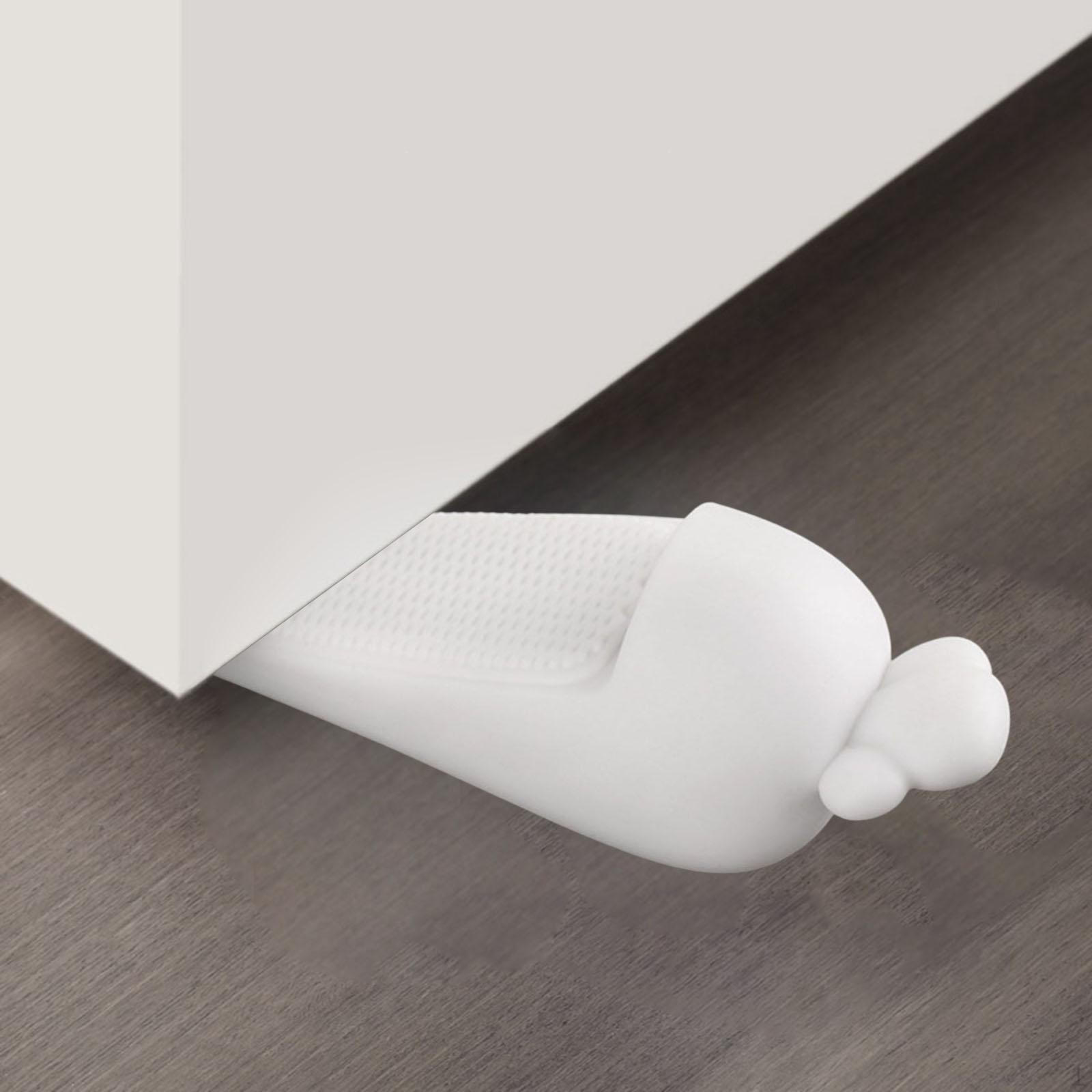 

Adorable Door Holder, Non-Skid Decorative for Home White