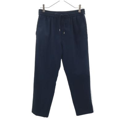 Hecho en Italia Pantalones cómodos 44 Azul marino Hombre Usado
