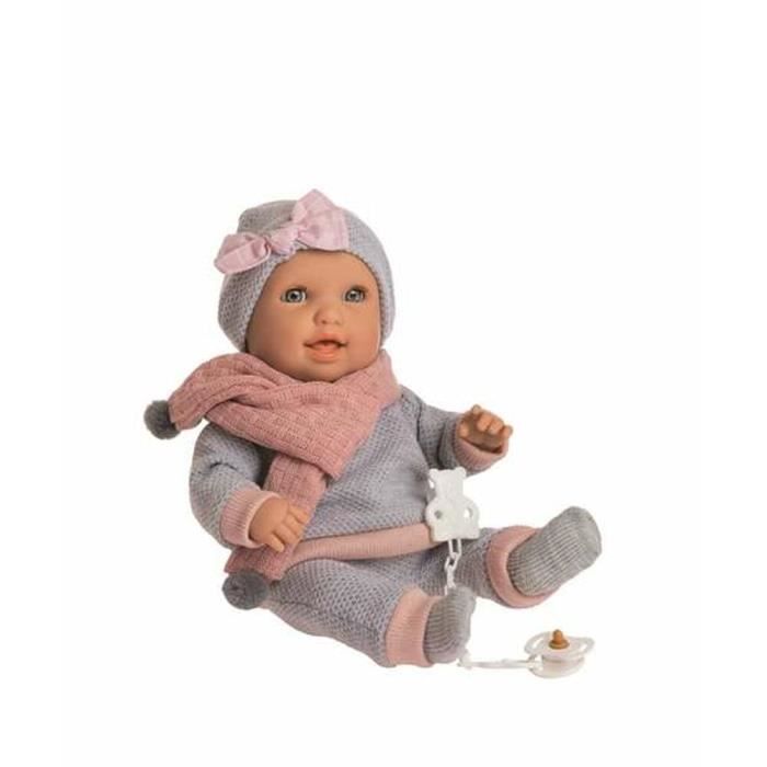 Poupée Bébé - BERJUAN - Baby Susu - 38 Cm - Jouet Interactif - Son Inclus