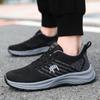 New Men's Breathable Dad Shoes Middle-aged and Elderly Soft-soled Elderly Lightweight Sports Shoes Casual Cold Sticky Shoes