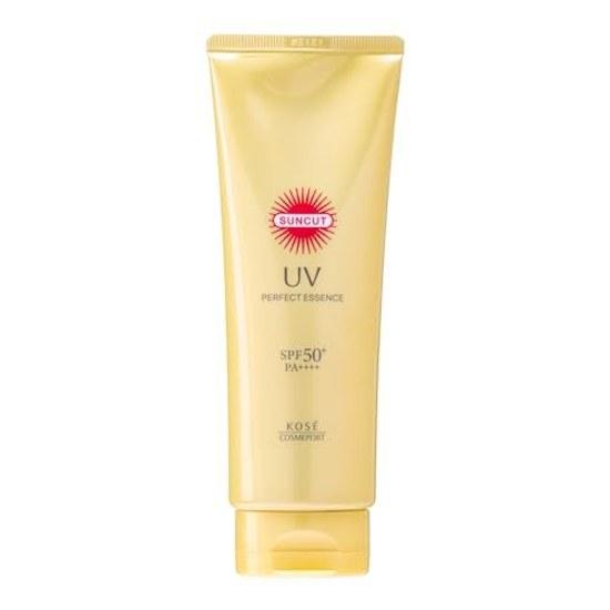 Suncut Perfect UV Essence SPF50+ PA++++ Water Resistance 120g Face Body Sunscreen Fragrance-Free Super Waterproof Allergy Guard Function Contains Acid