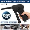 45000RPM Cordless Air Duster Compressed 65W Air Blower 10000/6000mah For Computer Keyboard Laptop Camera Rechargeable Cleaning Tool