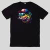 T-Shirt Aquarell Lustiges Bassangeln