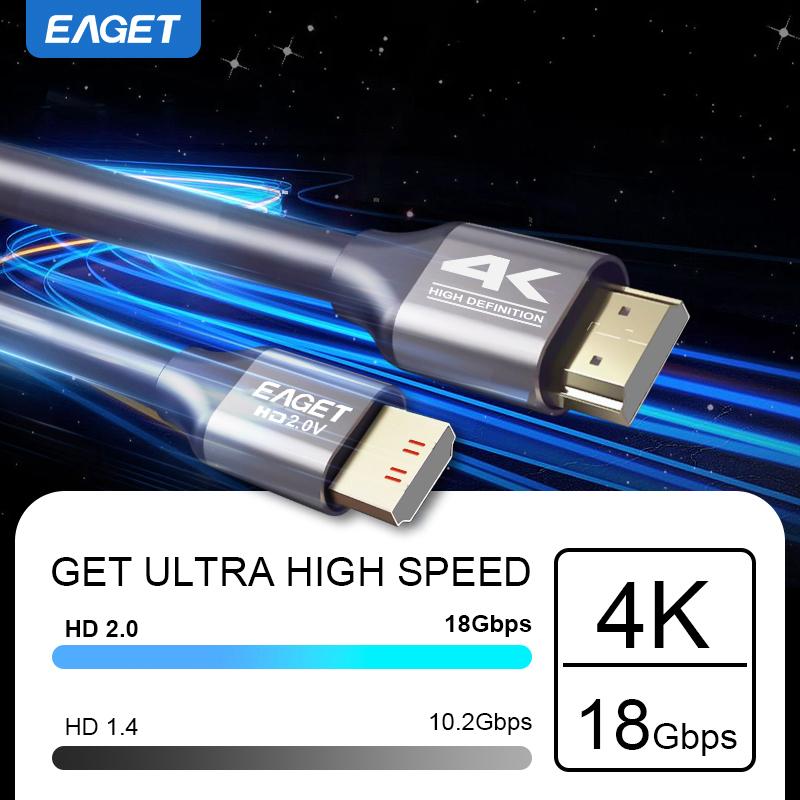 Cavo 4K ad Alta Velocità 4K HD 6.6FT 4K HDR10,HDCP 2.2,ARC,2160p,HD 1080p,3D, Compatibile con per Monitor, Proiettore, Desktop, AMD