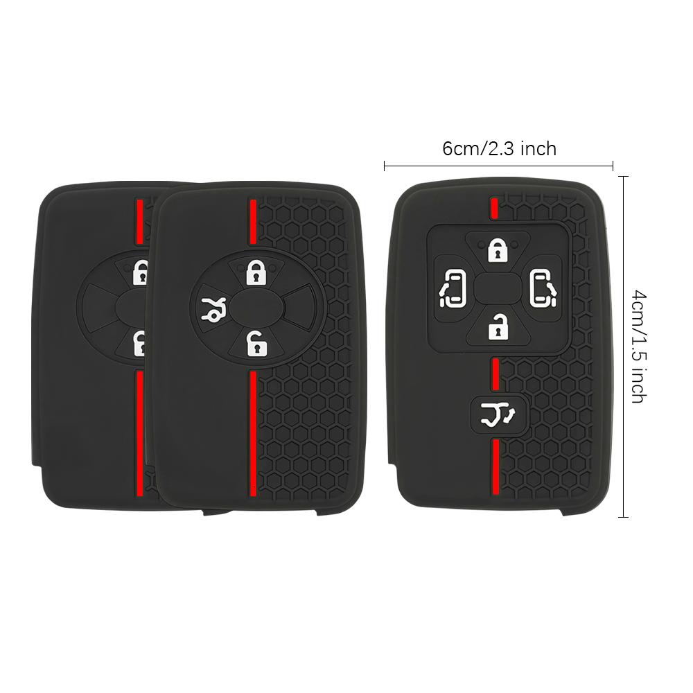 Silicone Car Key Cover Case Skin Protector For Toyota Noah Tarago Mark X Yaris Estima Rav4 Voxy Corolla