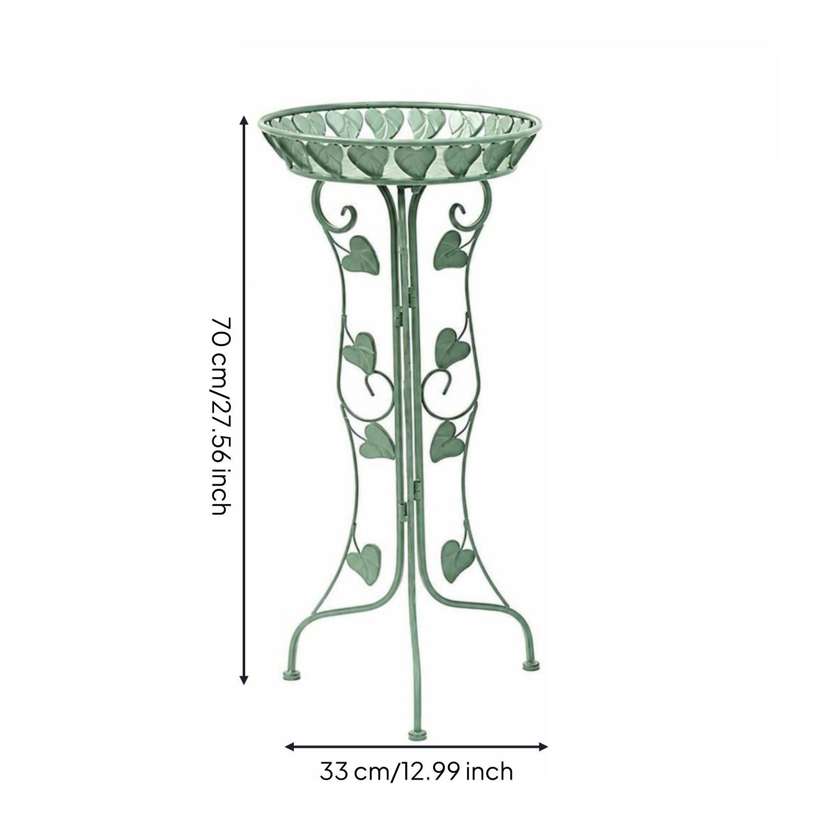 Iron Plant Stand Sturdy Freestanding Flower