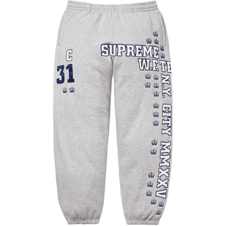 Supreme FW25 WEEK4 League Champs Sweatpant Knitted Sweatpants Unisex SUP-FW25-187