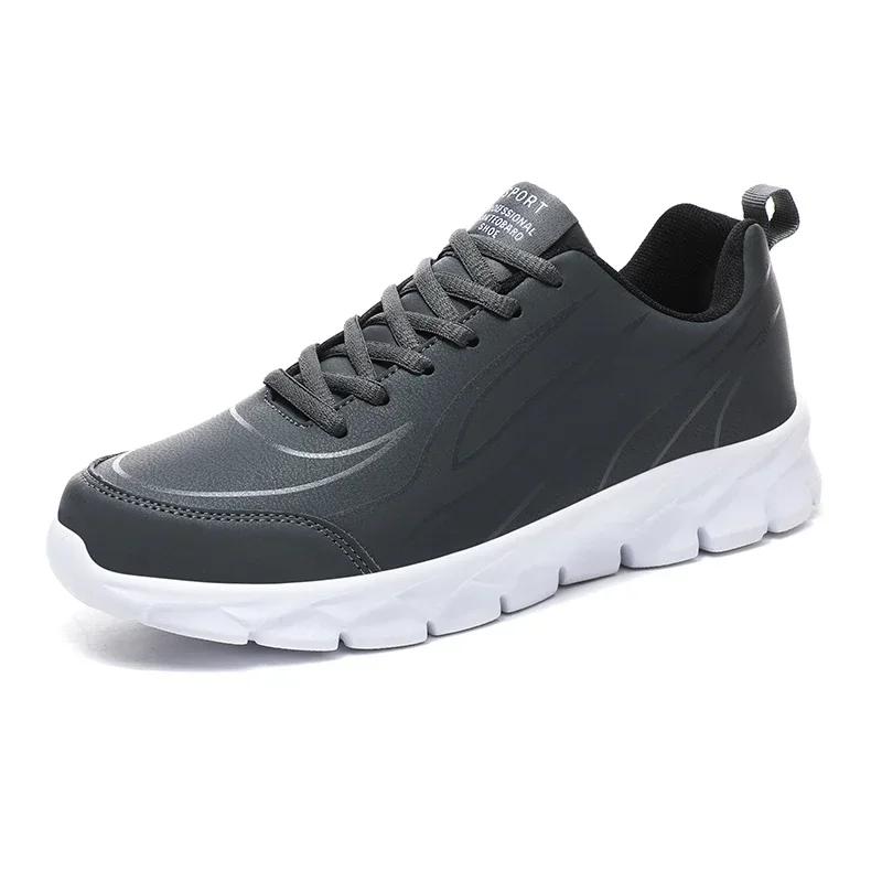 Fashion Casual Sneakers Men Shoes Casual Lace Up Round Head Sneakers Outdoor Anti-slip Walking Jogging Trainers Zapatilla Deportiva Homb