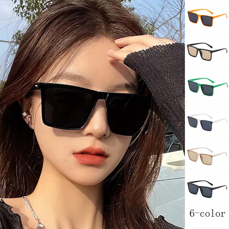 New Men's Square Sunglasses Anti-UV Fashion Brand Designer Vintage Sun Glasses Women Men Outdoor Fishing Driving Eyeglass UV400