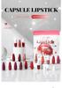 Magic Casa 18-Color Mini Matte Velvet Lipstick Set - Long-lasting & Non-transferable