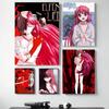 1pc Hot Classic Japanese Retro Elfen Lied Anime Poster HD Posters Home Room Bar Cafe Decor Art Wall Painting Picture