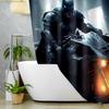 Batman Motorcycle Shower Curtain by Warner Bros, a Distinctive Bathroom Decoration for Superheroes, Perfect As a Valentine'S D