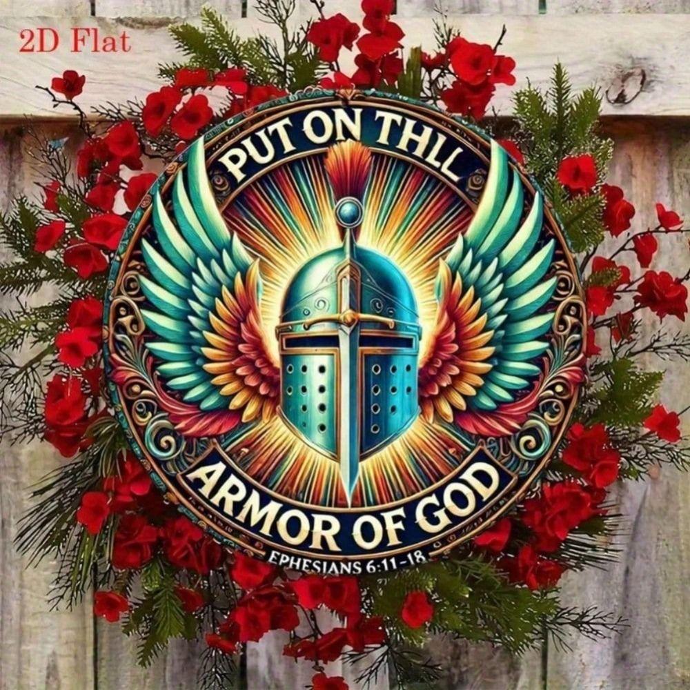 Vintage Metal Tin Sign Retro Wall Art Decor 20x20cm