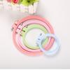 1pc Abs Plastic Embroidery Hoop Cross-stitch Embroidery Frame Candy Colored Embroidery DIY Woven Embroidery Accessories