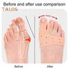 1 Pair Toe Separator for Orthopedic Bunion Foot Alignment Toe Spacer Straightener Pain Relief Shoe Inserts for Plantar Fasciitis Corns
