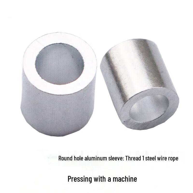 Steel Wire Rope Aluminum Crimping Sleeves