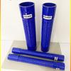 Lenght 400mm Blue SiliconeSteel Wire Corrugated Hose High Temperature Resistant Air Filter Pipe, Turbocharger Intake Pipe