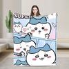Cute Kawaii C-ChiikawaS Cartoon Movie Blanket  Camping Flannel Throw Blanket For Couch Bed Warm Soft Design Quality Bedspread