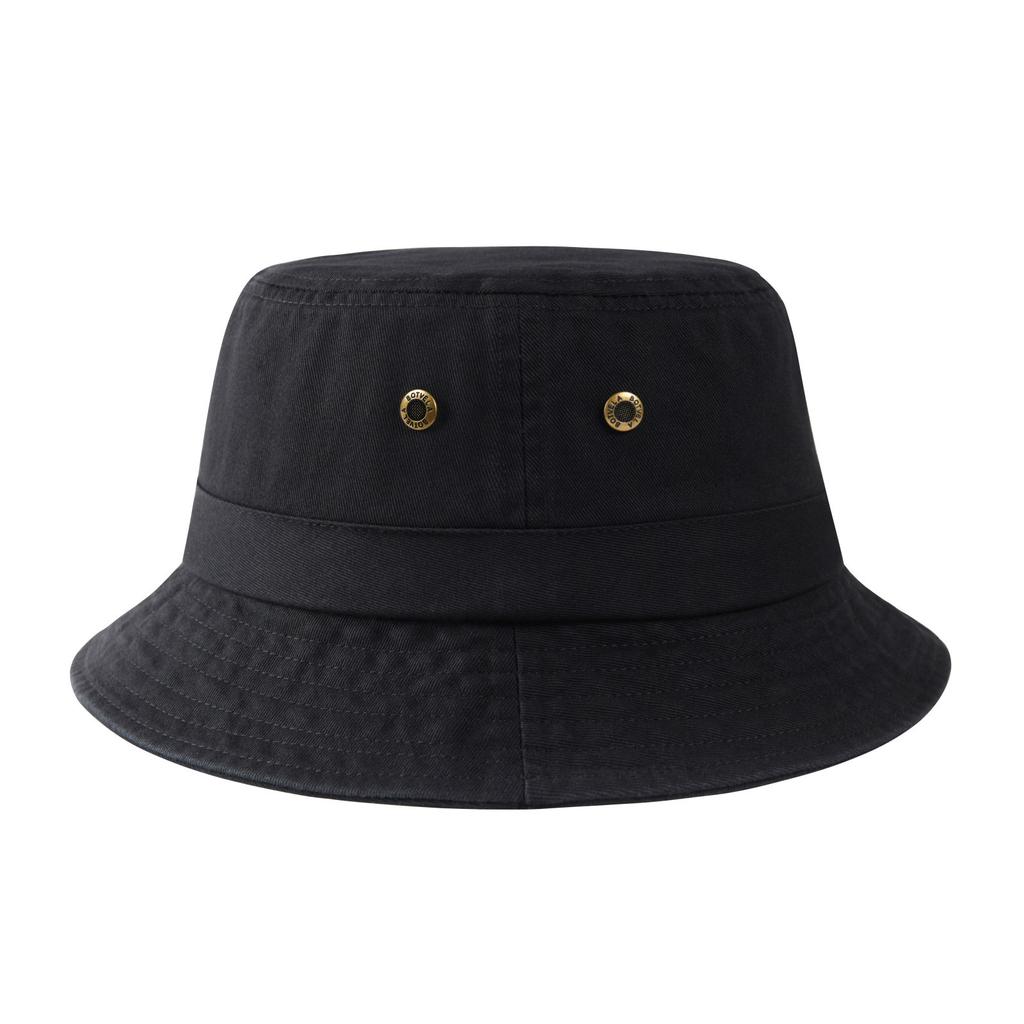 BOTVELA Cappelli a Secchiello in Twill di Cotone Unisex a Falda Corta Cappello Casual Estivo da Esterno Cappello Panama per Spiaggia Escursionismo Cappello Solare Traspirante
