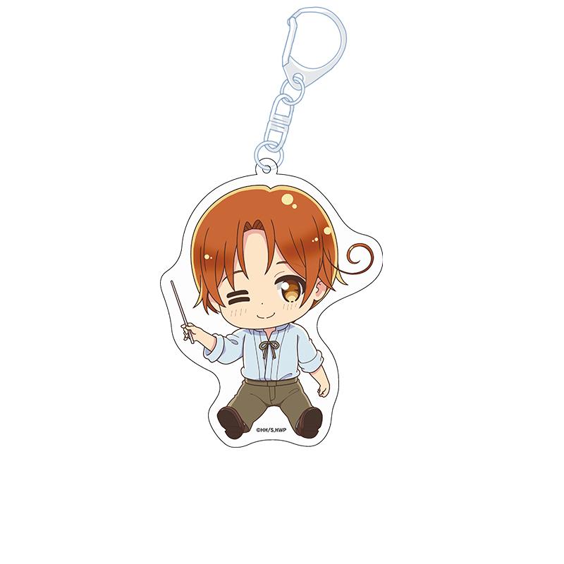 

Hetalia Feliciano Vargas Ludwig Kiku Honda Alfred F. Jones Yao Wang Francis Bonnefoy Official Acrylic Keychain Bag pendant Gifts 6 cm