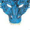 Maska smoka 3D Maski dinozaura Straszna Uniwersalna Akcesoria do kostiumu na Halloween Półtwarz Cosplay