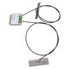 Mini PCI E WiFi 7 Card 8774Mbps 2 Band Gigabit Wireless Network Card BE200HMW para PC