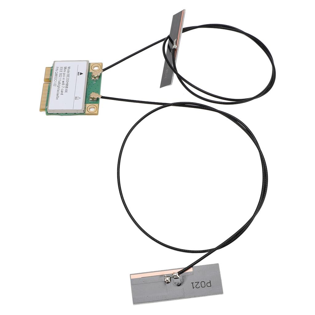 Mini PCI E WiFi 7 Card 8774Mbps 2 Band Gigabit Wireless Network Card BE200HMW para PC