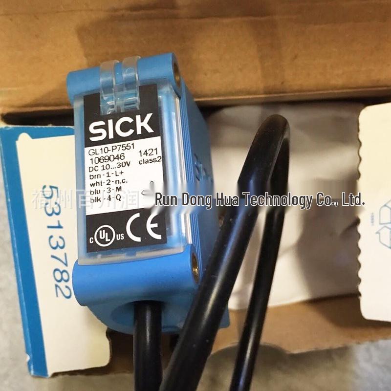 GL10-P7551 Датчик Sick Фотоэлектрический ретрорефлекторный выключатель 1069046 - Совершенно новый в наличии GL10-P7551