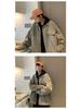 Men's Japanese Style Solid Color Retro Lapel Jacket - Spring/Autumn Hip Hop Loose Casual Trendy Workwear Cardigan.