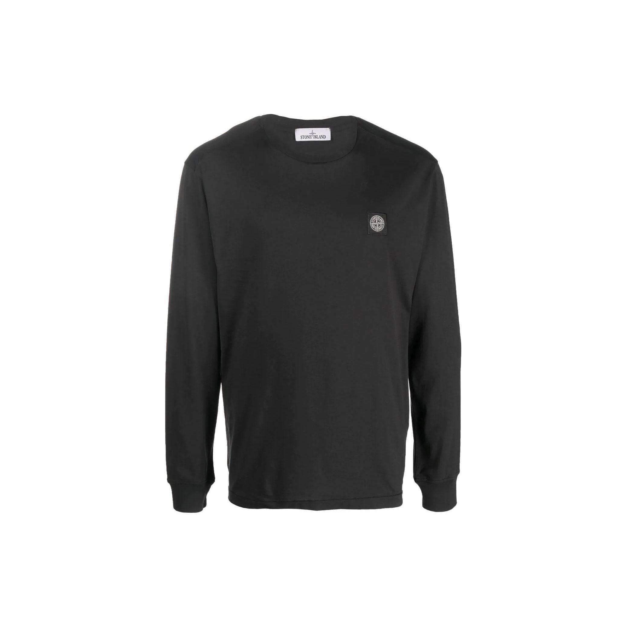 Stone Island Long-Sleeve T-Shirt Pearl Grey Men Tops 771522713-V0029 M