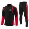 Men Women Long Sleeve Training Suit Set Winter Sports Wear Basketball Football Volleyball