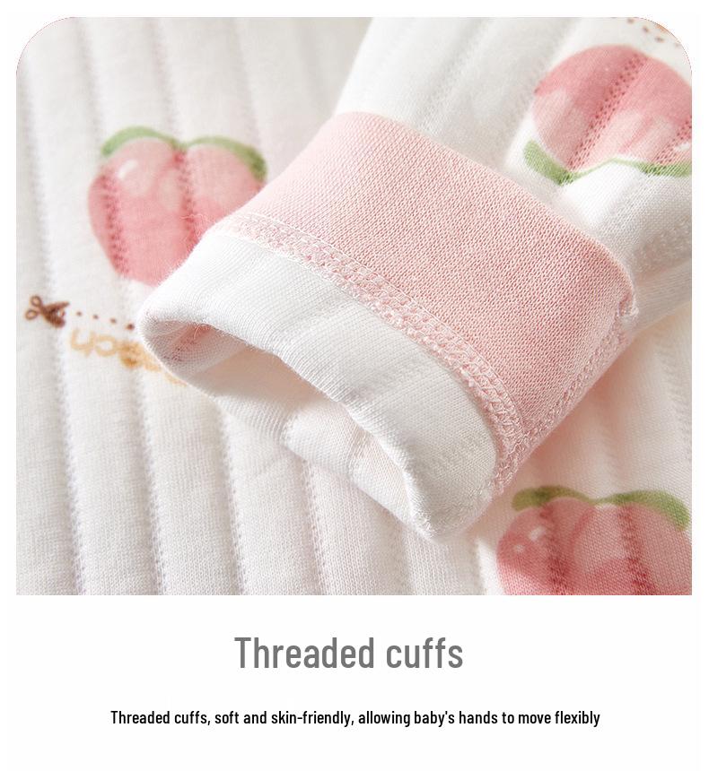 Winter Warm Long Sleeve Baby Romper Jumpsuit - Newborn Base Layer Pajamas