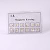 Personalized 12 Pcs Magnetic Stud Earring Ear Bone Nails Fake Cheater Non Pierced Jewelry Nose Ear Lip Stud Magnet DIY