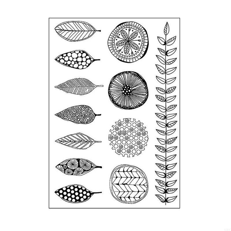 

Transparent Clear Silicone Stamp/Seal for DIY Scrapbooking Cards Making X3UC чёрный