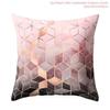 Sandstone Simple Yellow Pillow Geometric Pillow Case Plush Car Living Room Sofa Pillow Nordic