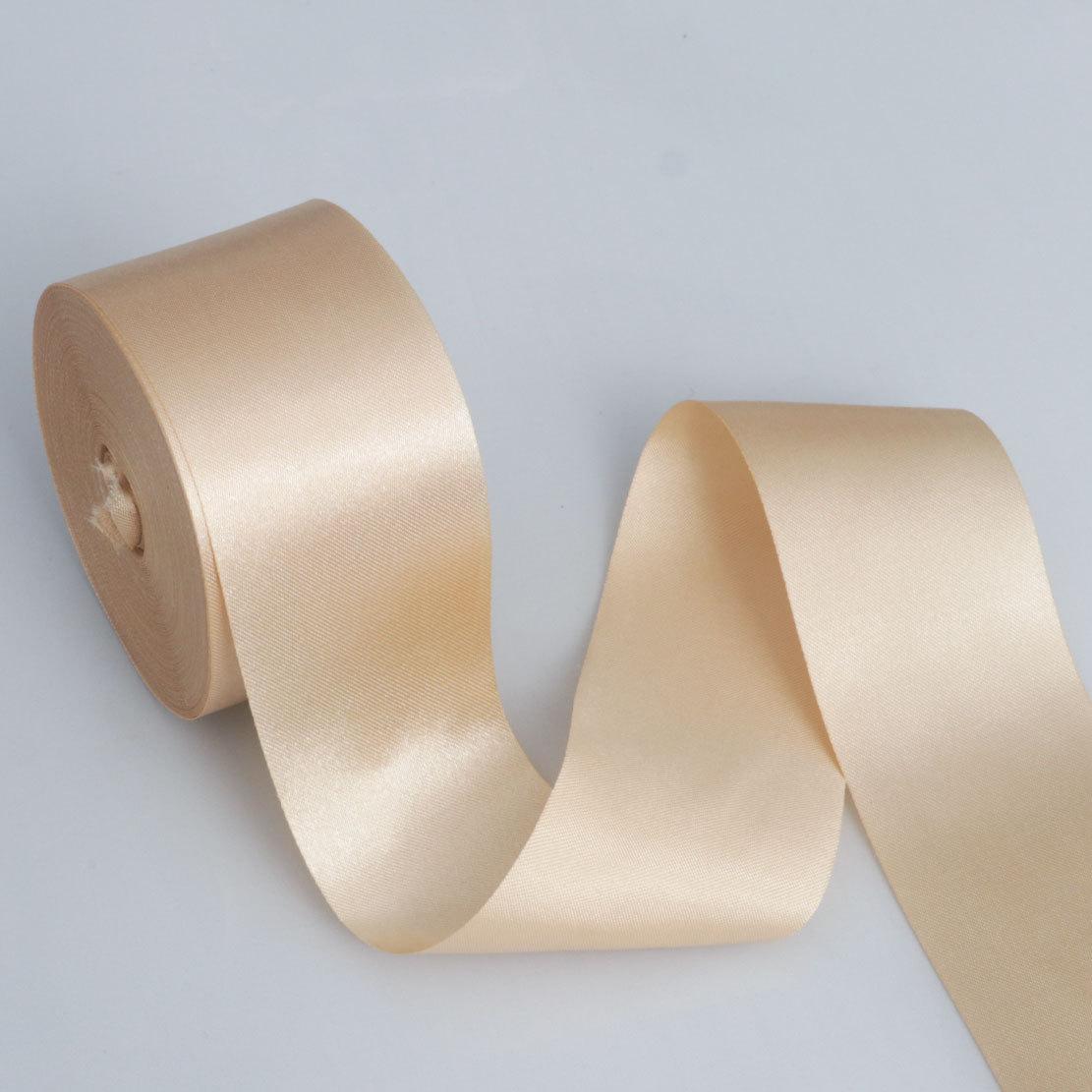 

Элегантный чистый цвет бутадиен-атласная ткань лента DIY головной убор ручной работы головной убор обувь цветок шляпа цветок одежда перчатки рукава бант аксессуары 4cm*20m