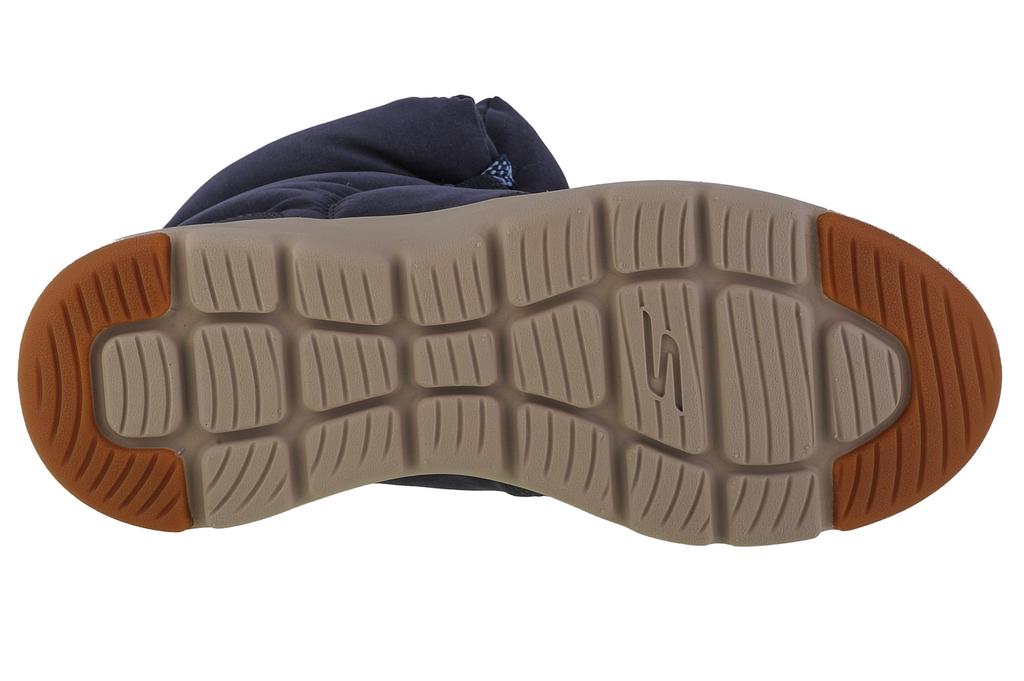 Skechers Glacial Ultra - Trend Up, marineblaue Winterstiefel für Damen