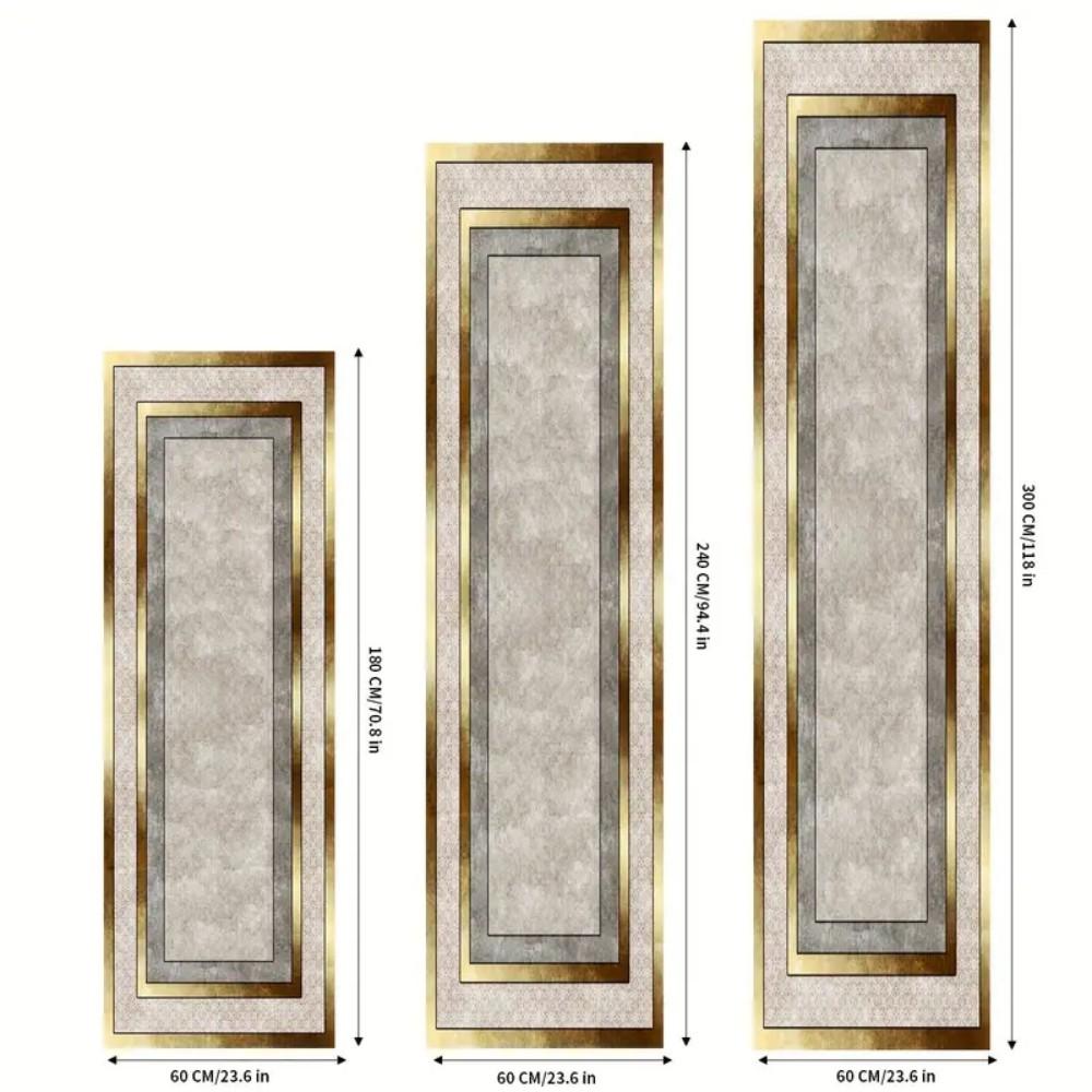 Hustý Zimní Nový Evropský Klasický Luxusní Chodbový Koberec Obývací Pokoj Ložnice Vstup Vstupní Hala Kuchyně Vánoční Dekorace Koberec