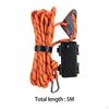 Guy Lines Lamp LED Tent Rope Survival Lanyard 16.4ft Lights IP68 Waterproof Wind Paracord for