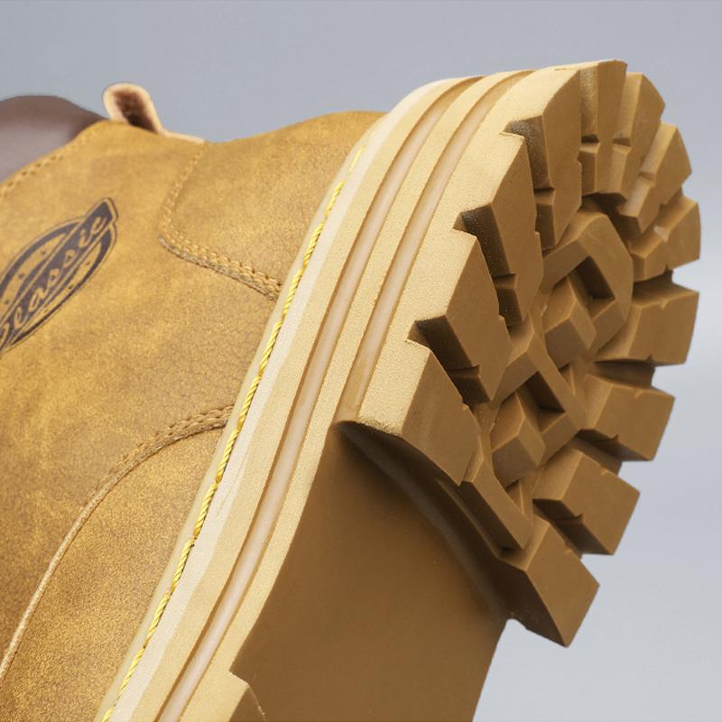 Autumn Winter Men Boots Waterproof Outdoor Ankle Boots For Men Tooling Boots