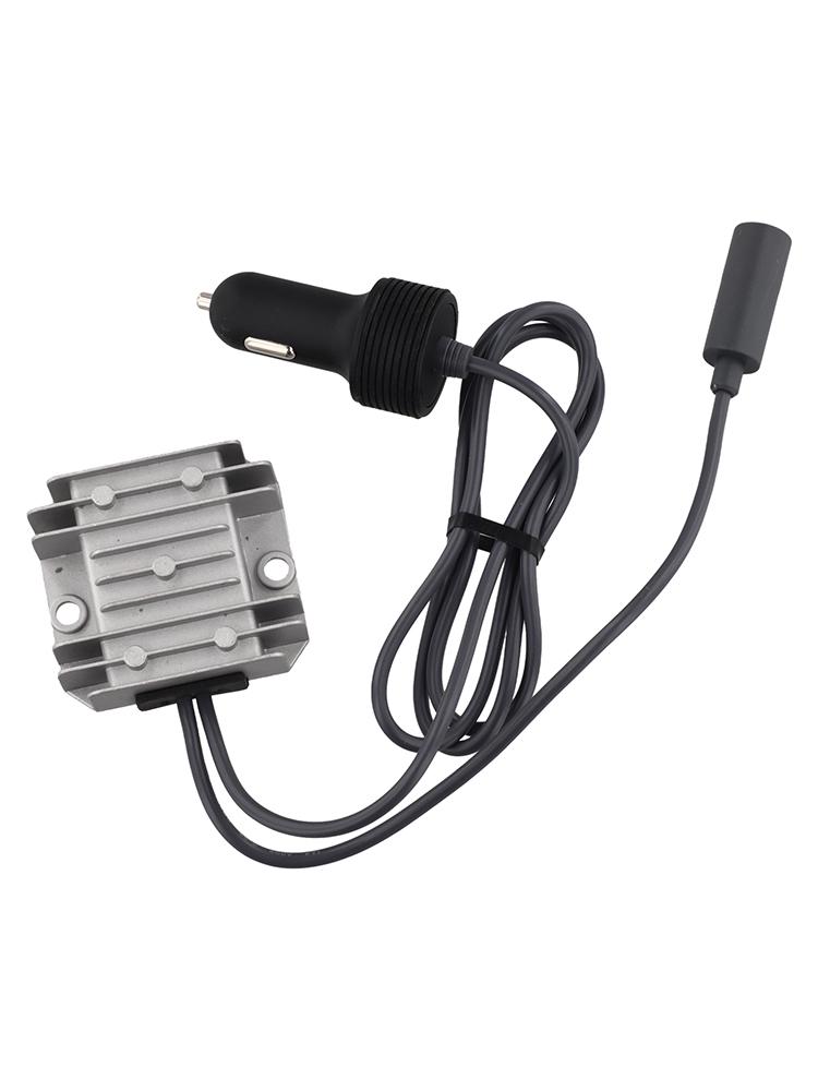 For Starlink Mini Cable Car Adapter With Step Up Converter 12V Power Cable With Cigarette Lighter Plug 10-28V To 30V 3.5A