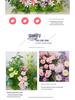 Mori Style Artificial Wedding Aisle Flowers