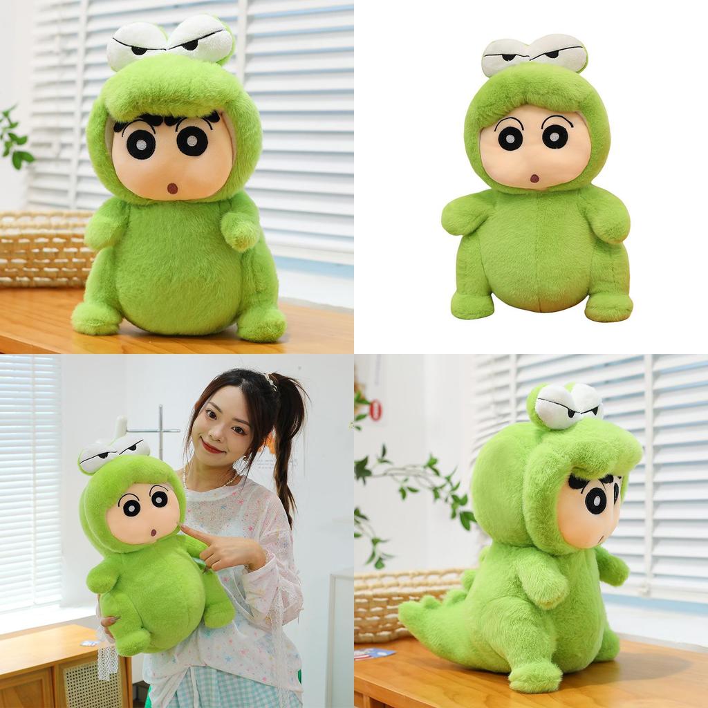 Crayon Shinchan Plüschtier Kindergeschenk Kurzer Flor Baumwolle Für Jungen Und Mädchen Mit Krokodil-Design