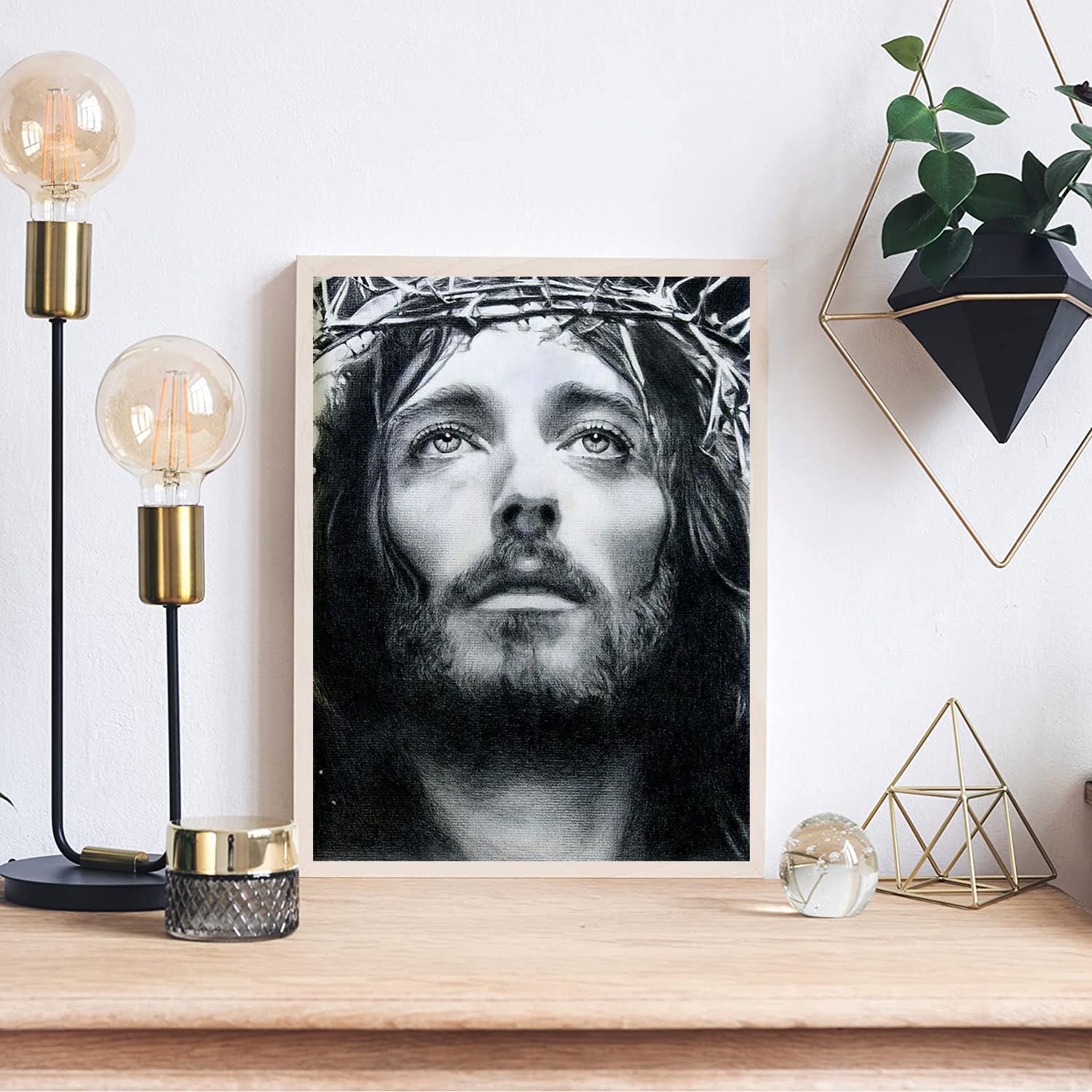 

5D DIY Алмазная картина Вера Алмазная вышивка Набор для вышивки крестом Полный горный хрусталь Мозаика Домашний декор Подарок Square 20x30cm