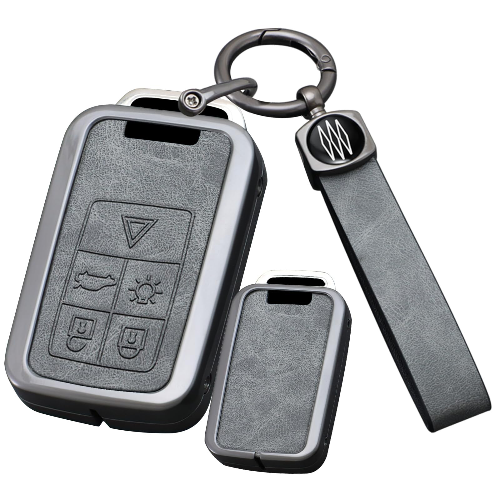 [ontto] Volvo Key Case Key Cover PU Leather Alloy XC40 M