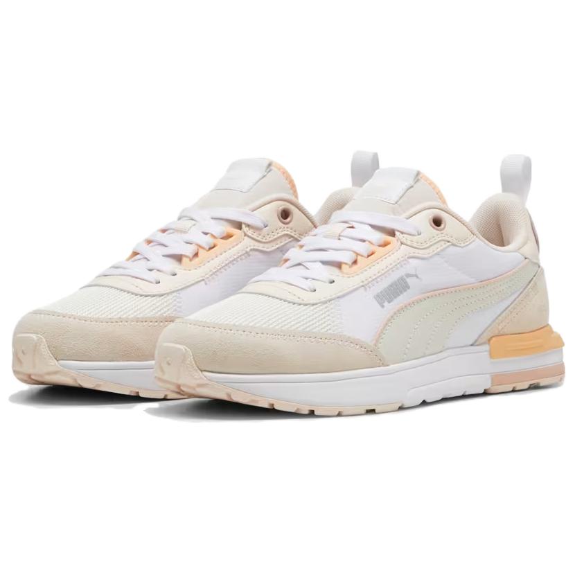 Puma R22 Comfortable Versatile Low-Top Lifestyle Casual Shoes Women sneaker White 387066-36