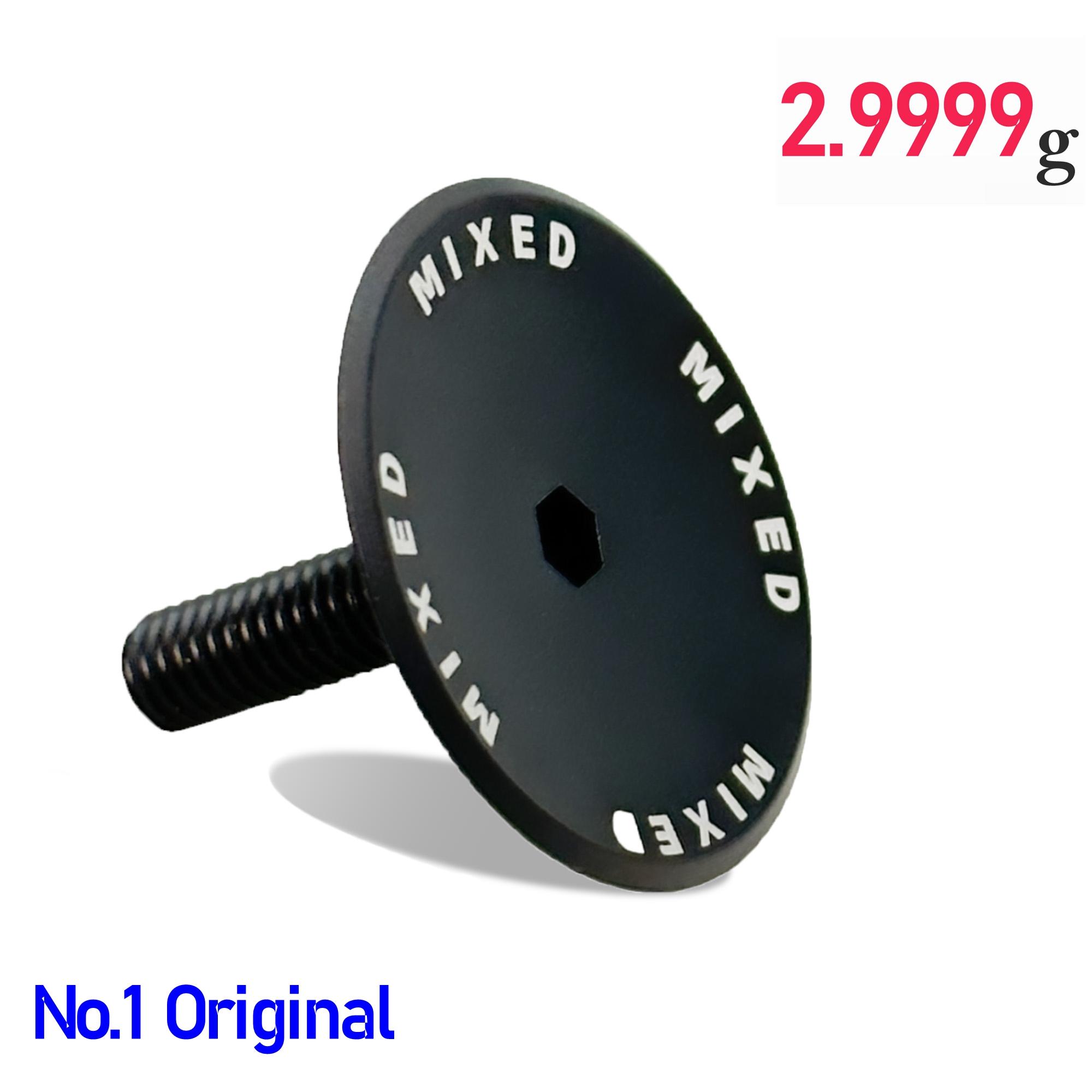 Mixed 2.99g CNC Integrated Stem Top Cap Bicycle Headset Caps Bike Steering Bicycle Bowl Cover No.1