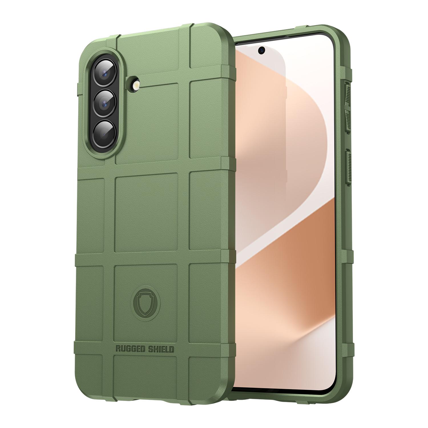 For Samsung Galaxy A57 5G Case Grid Design Soft TPU Scratch-Proof Phone Cover
