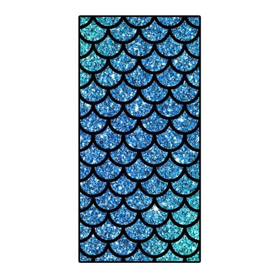 Bright Colors Mermaid Pattern Strong Water Absorption Beach Towel Swimming Sport Oversized Bath Blanket Beach Accessories