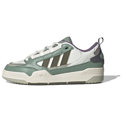 Originals Adi2000 Comfortable Versatile Durable Low-Top Skate Shoes Unisex Sneakers White Green JR8349